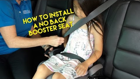 Booster Seats: Properly Installing a No Back Booster Seat