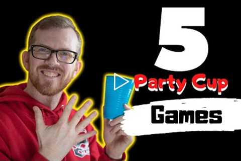 5 Easy Birthday Party Games using only Party Cups