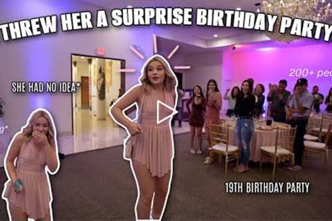 NAT'S 19TH BIRTHDAY SURPRISE PARTY *she had no idea*