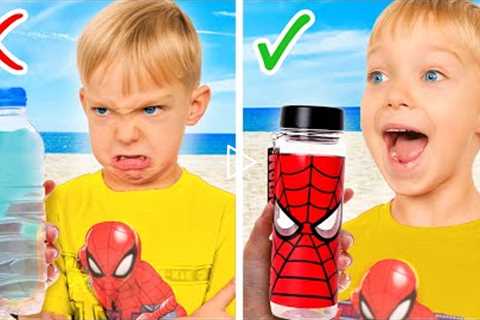 BEST PARENTING LIFE HACKS || Smart DIY Crafts and Ideas! Funny Family Struggles by Gotcha! Hacks