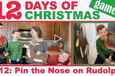 REINDEER GAMES—CHRISTMAS GAME #12 (12 Days of Christmas Party Games) | Family Fun Every Day