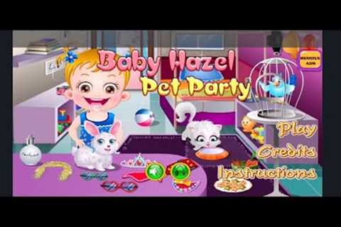 Baby Hazel Pet Party Games