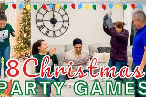 8 CHRISTMAS PARTY GAMES you should try this HOLIDAY  SEASON (Minute to Win It)