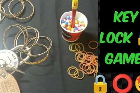 Funny key 🔐 Lock Game/all party game/ONE minute game