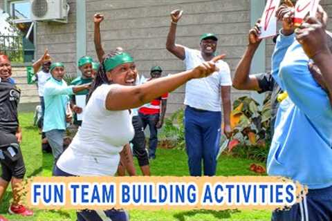 Team Building Activities in Kenya - Kisaju Enterprises Ltd. Staff Outdoor teambuilding - Abai Lodges