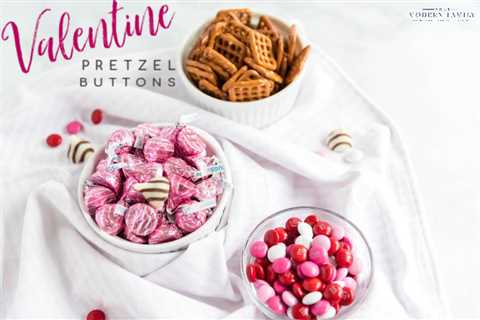 Valentine Pretzel Buttons Recipe! 3-ingredient snack ready in minutes!