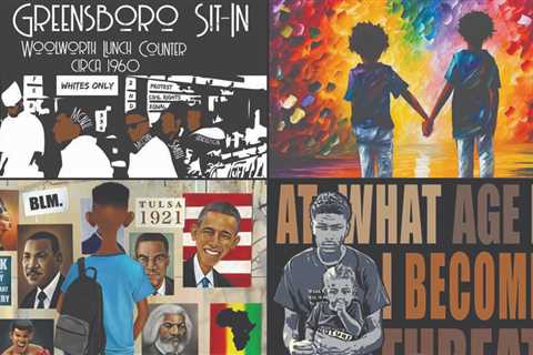 Black History Month Art from ‘Embracing Our Differences’