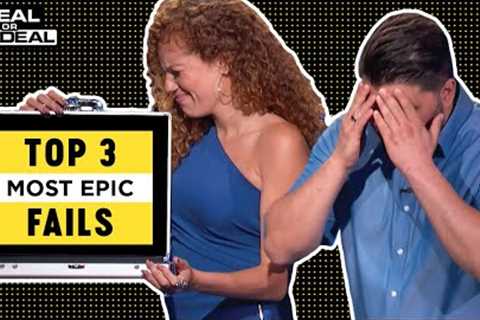 Top 3 Most Epic Fails | Deal Or No Deal