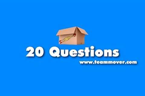 Team Building Activity - 20 Questions