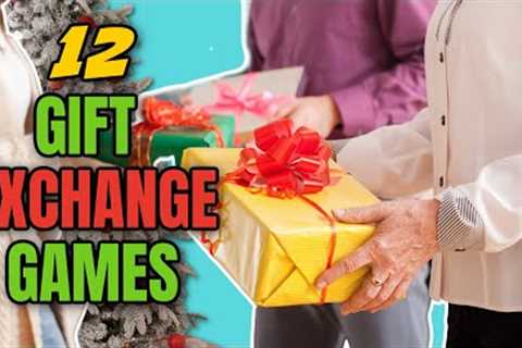 12 Christmas GIFT EXCHANGE Games (Some YOU''VE NEVER PLAYED BEFORE)