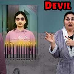 DEVIL FACE | Horror Comedy Family Challenge | Aayu and Pihu Show
