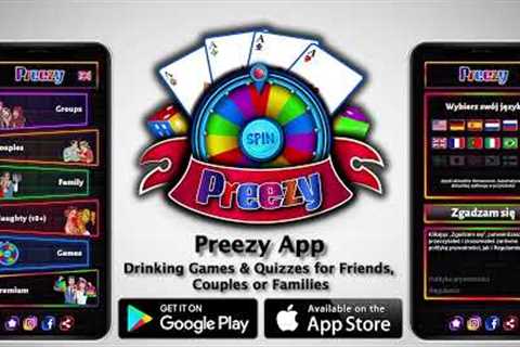 Best FREE Drinking Games App for Groups or Couples (Preezy App)
