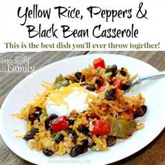 Meatless Yellow rice and beans Recipe!