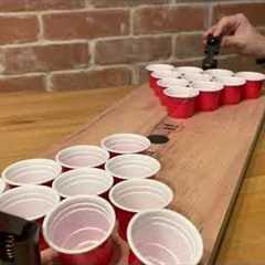 Shot Pong Drinking Game , Mini Beer Pong , Party Drinking games