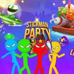 Stickman party//Men gʻolibman #4//UZBEKCHA LETSPLAY