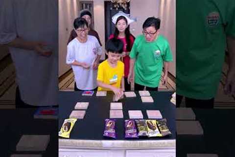 Ice Cream Puzzle Challenge, Who Is The Unlucky One? ! #Funnyfamily#Partygames