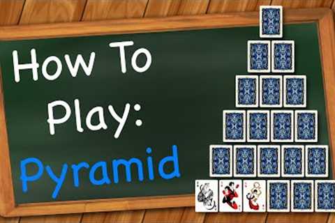 How to play Pyramid (aka Ride the Bus) | (Drinking Game)